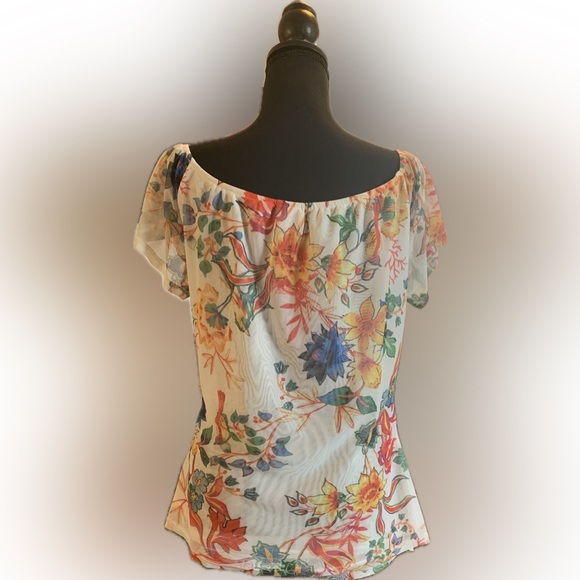 Soho New York and company floral pattern blouse. XL. Multi colored - Picture 2 of 7